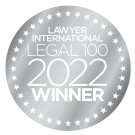 Lawyer international LEGAL 100 - WINNER 2021